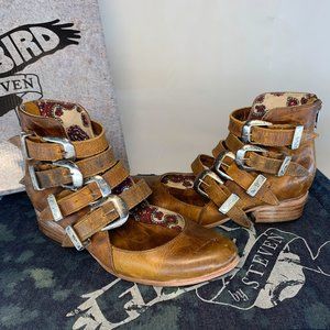 Freebird Harah Cognac Booties